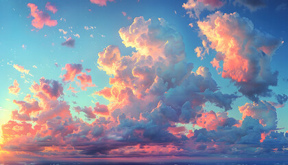Obraz premium sky background