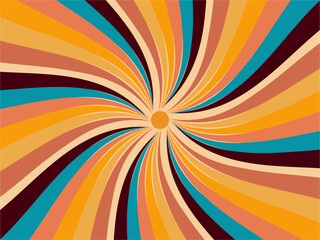 Vintage retro banner background. Colorful wallpaper. Vector illustration. party background.