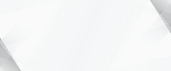 Obraz premium A simple white abstract background image ,template for a poster or flyer, light gray gradient tone and shadows in creativity. clean concept.