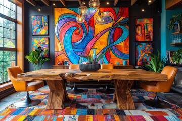 Elegant Dining Room Table