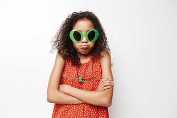 Person woman female kid childhood cute little background beauty girl background sunglasses girl young children