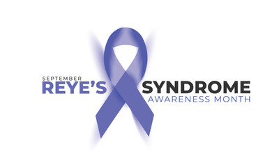 Reyes syndrome awareness month. background, banner, card, poster, template. Vector illustration.