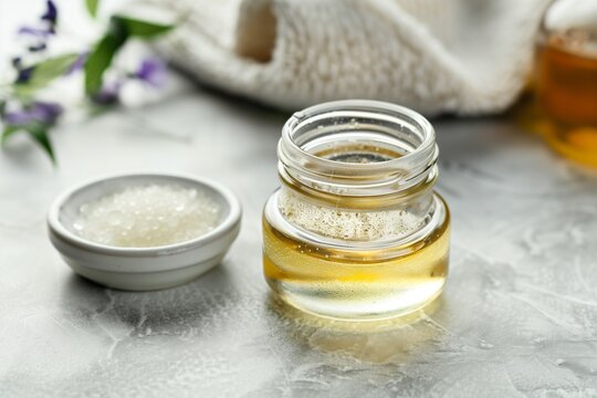 Shiny Glucose Syrup with Fully Hydrogenated Vegetable Oil and Acidity Regulator