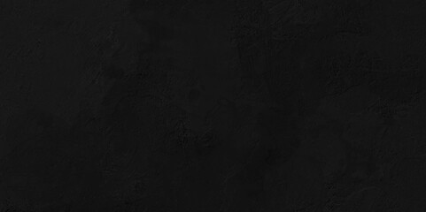 Obraz premium Abstract black stone wall texture grunge rock surface. dark gray background backdrop. wide panoramic banner. old wall stone for dark black distressed grunge background wallpaper rough concrete wall.