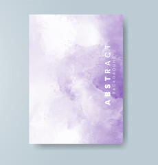 Cards with watercolor background. Design for your cover, date, postcard, banner, logo.