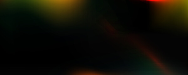 Light leak effect background. Retro film bokeh flare overlay. Old vintage photo filter texture template. Exposed photography backdrop. Abstract blurry ray gradient wallpaper. Vector sun burnt color bg