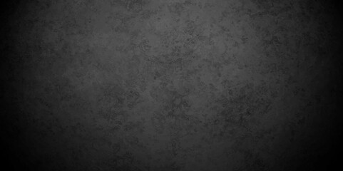 Abstract black stone wall texture grunge rock surface. dark gray background backdrop. wide panoramic banner. old wall stone for dark black distressed grunge background wallpaper rough concrete wall.