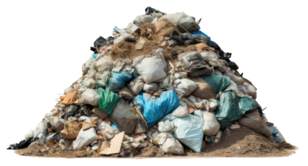PNG Garbage dump white background accessories pollution.