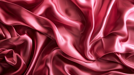 Fototapeta premium plain wave luxuries pink of fabric