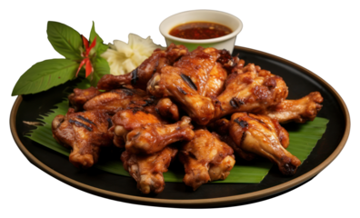 PNG Meat food meal dish.