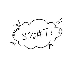 emotion effect doodle line