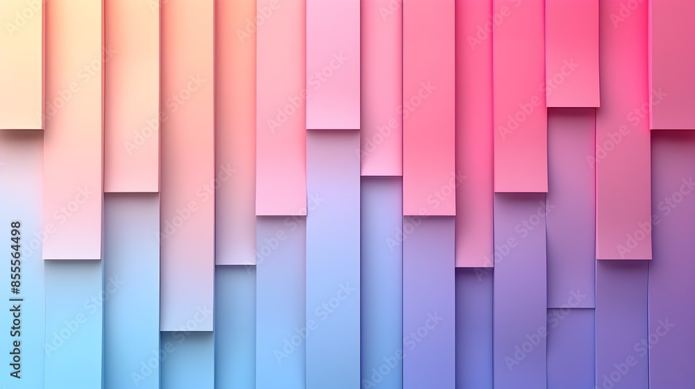 Poster smooth pastel gradient backdrop with harmonious color blend for modern designs and mockups