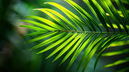 capture leaf of tropical