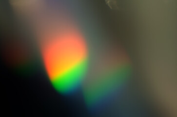Abstract blurred rainbow background.