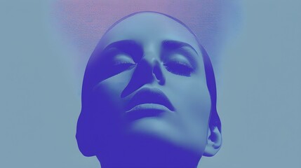 Abstract and surrealistic art photography magazine cover