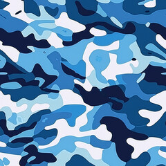 pattern blue of camo
