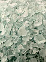 Sodium silicate, soda ash, silica, industrial and scientific ingredients. Abstract background.