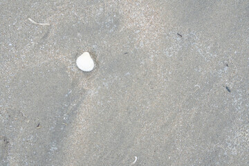 details of sand that were eroded by sea water Along the coast of Thailand