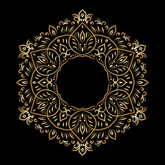 Mandala. Vintage decorative elements. Oriental pattern,illustration, ottoman motifs