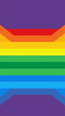 A variety of colors displayed against a purple backdrop