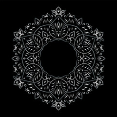 Mandala. Vintage decorative elements. Oriental pattern,illustration, ottoman motifs