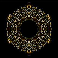 Mandala. Vintage decorative elements. Oriental pattern,illustration, ottoman motifs