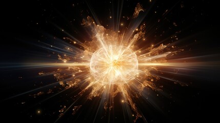Obraz premium explosion of light