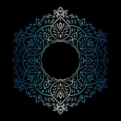 Mandala. Vintage decorative elements. Oriental pattern,illustration, ottoman motifs