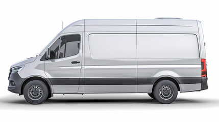 Refrigerator van isolated on white background vector image