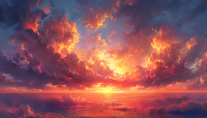 Fototapeta premium sky background