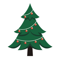 Christmas Tree Illustration