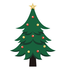 Christmas Tree Illustration