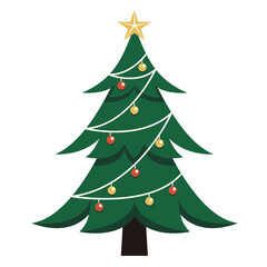 Christmas Tree Illustration