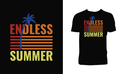 Beach T Shirt Design