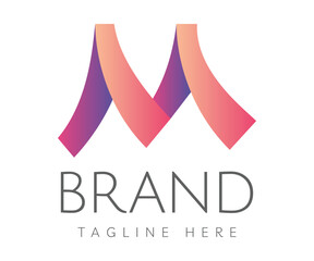 Letter M logo icon design template elements. Usable for Branding and Business Logos.