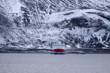 Deception Island. Atrarctica. Volcanic. Wild nature