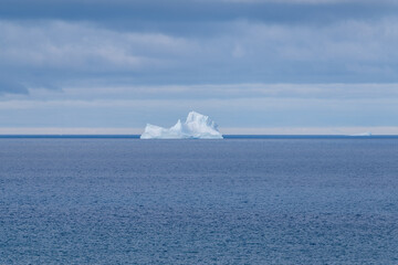 Antarctica mountains and sea. South Pole. Antarctica landscape