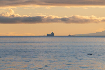 Fototapeta premium Antarctica mountains and sea. South Pole. Antarctica landscape