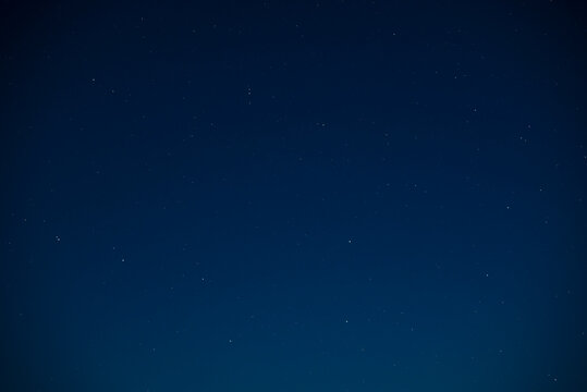 dark blue sky at night