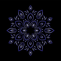 Mandala. Vintage decorative elements. Oriental pattern,illustration, ottoman motifs