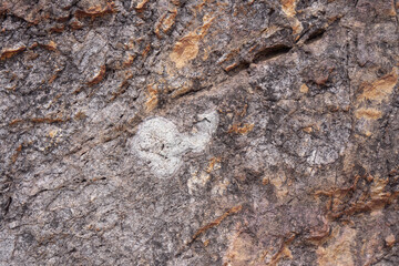 Details of seaside rocks that have been eroded by nature over a long period of time, Thailand