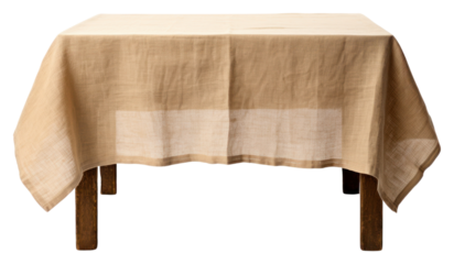 PNG Linen table cloth linens tablecloth furniture.