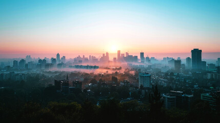 landscape of skyline