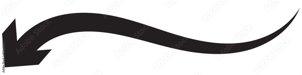 Poster long arrow icon. arrow pointing . long arrow vector . arrow or web design