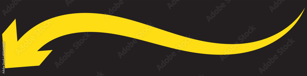 Poster long arrow icon. arrow pointing . long arrow vector . arrow or web design