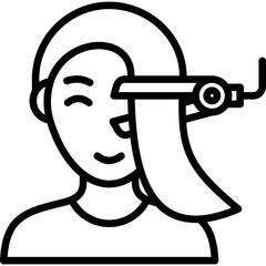 Hair Straightener Icon