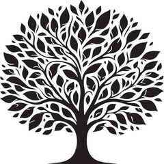 Leafy Tree Illustration