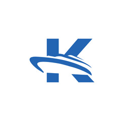 Letter K Yacht logo icon vector template.eps