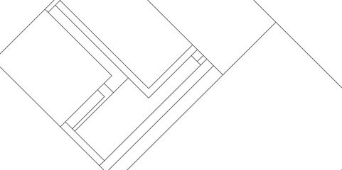 Abstract monochrome elegant geometric background business and technology concept background, Elevate industrial designs with this exotic geometric pattern, Design of architecture and construction.