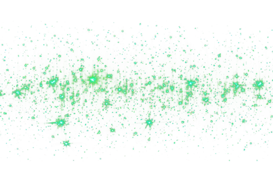 PNG Green glitter borders backgrounds abstract pattern. - Powered by Adobe